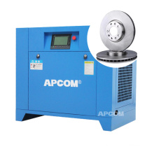 APCOM 185 180 cfm used power driven air-compressor With brake pads air compressor for sale